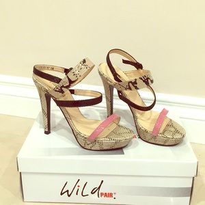 Wild pair sexy heels